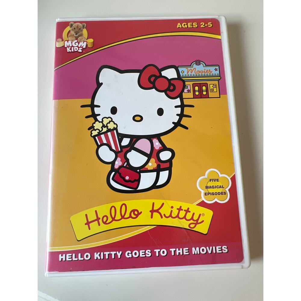 Hello Kitty Goes to the Movies DVD 2003